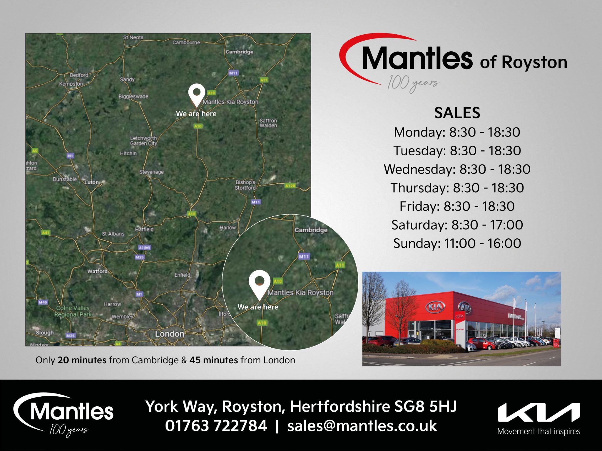 Mantles Kia Royston Car dealership in Royston AutoTrader